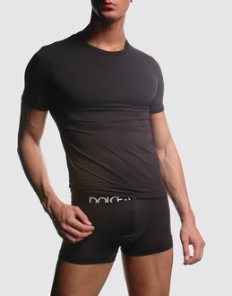 DOLCE & GABBANA UNDERWEAR - LINGERIE - Maillots de corps avec manches - SUR YOOX.COM