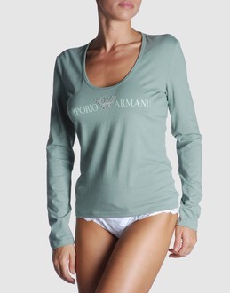 Emporio armani underwear lingerie maillots de corps avec manches