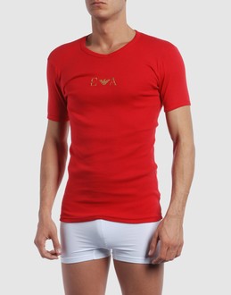 Emporio armani underwear lingerie maillots de corps avec manches