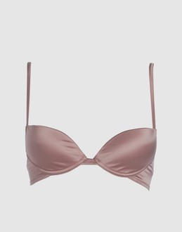 Satin - Stretch - Underwire bra - Rear hook-and-eye closure - Padded interior - AppliquÃ© -  92% Polyester  8% Elastane