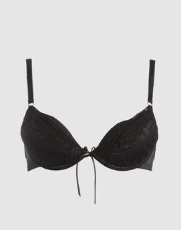 Jersey - Lace - Underwire bra - Hook-and-eye closure - Padded interior - Embroidery - Bow detailing -