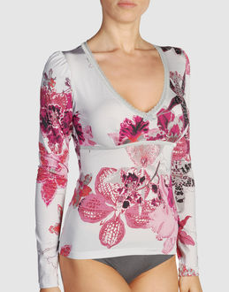 BLUMARINE UNDERWEAR - LINGERIE - Maillots de corps avec manches - sur YOOX.COM