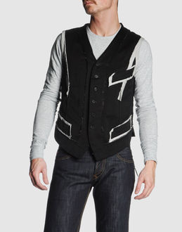 Y'S YOHJI YAMAMOTO - Men - MEN'S SUITS - Vests on YOOX.COM