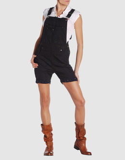 DIESEL - SALOPETTE - Salopettes shorts - sur YOOX.COM