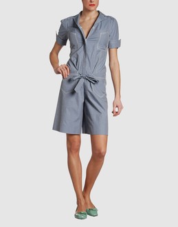 SOFT CORE - Short dungarees - at YOOX.COM