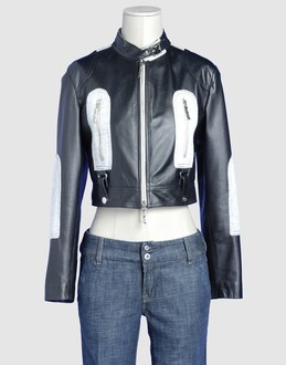 YES LONDON - V�TEMENT CUIR - Manteaux cuir sur YOOX.COM