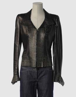 Lederjacken/M�ntel - F�R - - ALEXANDER MCQUEEN -