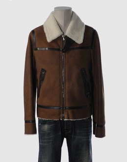 Lederjacken/M�ntel - F�R - - PRADA -