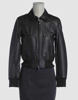 EMPORIO ARMANI - V�TEMENT CUIR - Manteaux cuir sur YOOX.COM