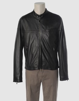 EMPORIO ARMANI - V�TEMENT CUIR - Manteaux cuir sur YOOX.COM
