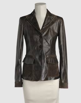 EMPORIO ARMANI - V�TEMENT CUIR - Manteaux cuir sur YOOX.COM