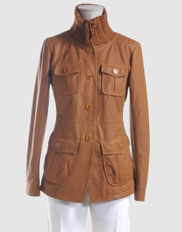 EMPORIO ARMANI - V�TEMENT CUIR - Manteaux cuir sur YOOX.COM
