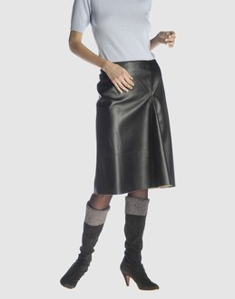 JIL SANDER - V�TEMENT CUIR - Jupes cuir sur YOOX.COM