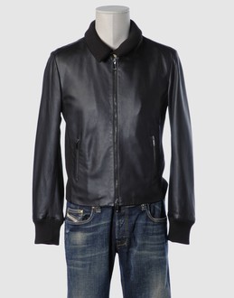 EMPORIO ARMANI - V�TEMENT CUIR - Manteaux cuir sur YOOX.COM