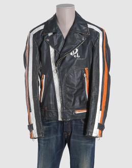 DIESEL - V�TEMENT CUIR - Manteaux cuir sur YOOX.COM