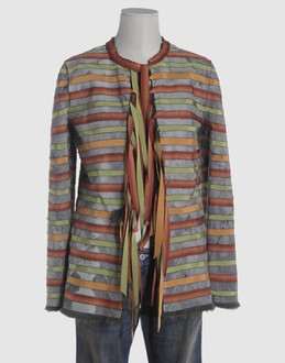 TRUSSARDI - V�TEMENT CUIR - Manteaux cuir sur YOOX.COM