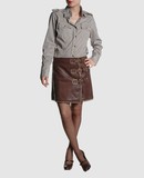 prezzi MOSCHINO JEANS ABBIGLIAMENTO PELLE Gonne pelle su YOOXCOM