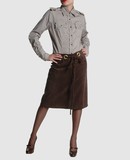 prezzi RED VALENTINO ABBIGLIAMENTO PELLE Gonne pelle su YOOXCOM