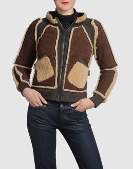 10 LIRE LEATHERWEAR Leather outwear on YOOXCOM