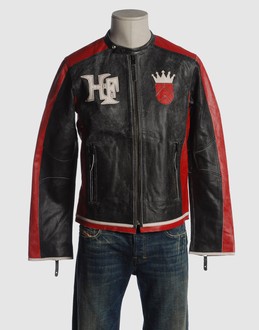 Diesel v&ecirc;tement cuir manteaux cuir