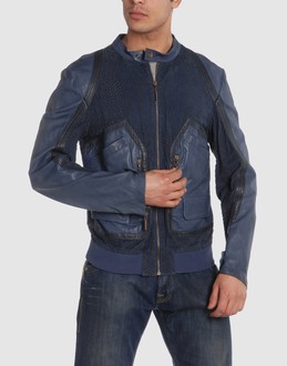 JUST CAVALLI ABBIGLIAMENTO PELLE Capispalla pelle su YOOX.COM