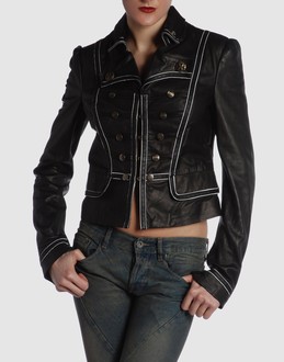 JUST CAVALLI ABBIGLIAMENTO PELLE Capispalla pelle su YOOX.COM