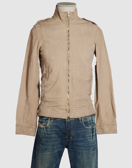 GIORGIO BRATO - Leather outwear - at YOOX.COM