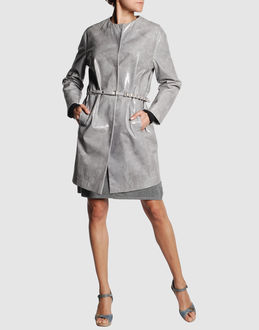 MIU MIU - Leather outwear - at YOOX.COM