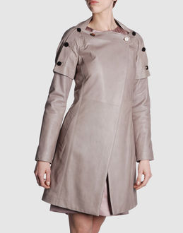 HAUTE - Leather outwear - at YOOX.COM