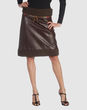 MIU MIU - Leather skirts