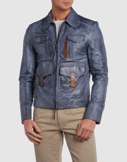 PREVIEW - Leather outwear - at YOOX.COM