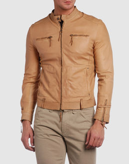 PREVIEW - Leather outwear - at YOOX.COM