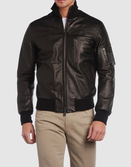 McQ - Leather outwear - at YOOX.COM