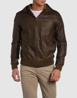 McQ - Leather outwear - at YOOX.COM