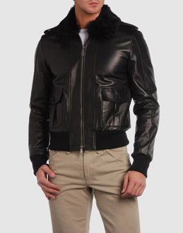 LES HOMMES - Leather outwear - at YOOX.COM