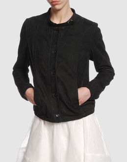 GOLDEN GOOSE - Leather outwear - at YOOX.COM