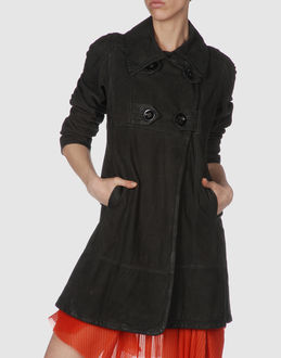 Brogden track vêtement cuir manteaux cuir