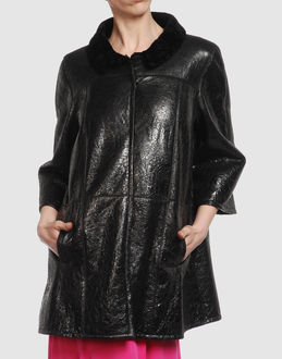 INES ET MARECHAL - Leather outwear - at YOOX.COM