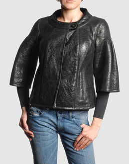 INES ET MARECHAL - Leather outwear - at YOOX.COM