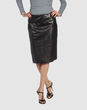 PRADA - Leather skirts