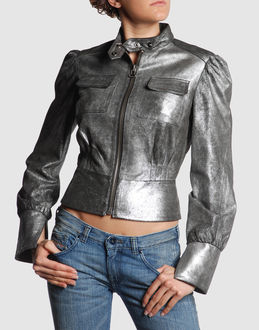 Thomas wylde v&ecirc;tement cuir manteaux cuir