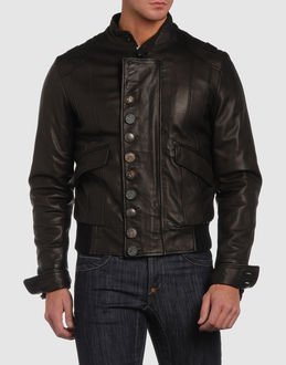 FABIO DI NICOLA - Men - LEATHERWEAR - Leather outerwear on YOOX.COM