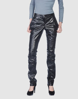 SOPHIA KOKOSALAKI - Leather trousers - at YOOX.COM
