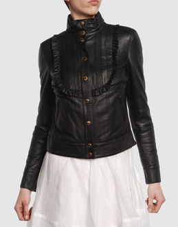 Confronta prezzi Moschino jeans abbigliamento pelle capispalla pelle su yoox.com