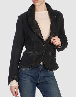SANTACROCE - Leather outwear - at YOOX.COM