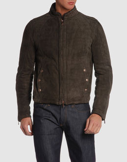 SANTACROCE - Leather outwear - at YOOX.COM