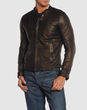 DIESEL - Leather outerwear