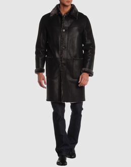 PRADA - Leather outwear - at YOOX.COM