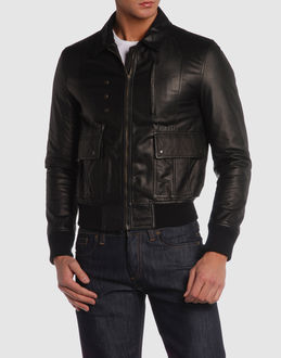 PATRIZIA PEPE - Leather outwear - at YOOX.COM