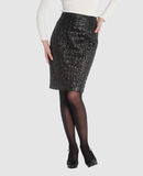 YSL  RIVE GAUCHE - Leather skirts